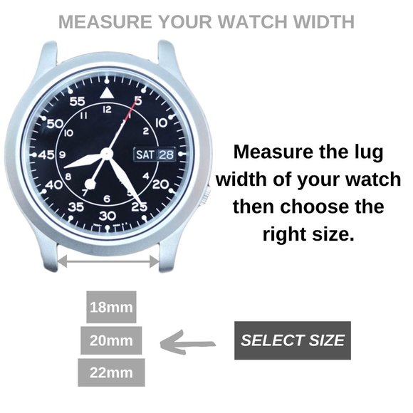 COPY - White Silicone Diver Replacement Watch Strap - Picture 3 of 5